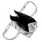 Madeline Love Silver Metallic Top Handle Crossbody Bag - Bags & Wallets - extra