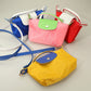 Madeline Love Pink&Green Compact Two Tone Handbag Crossbody Bag - Bags & Wallets - extra