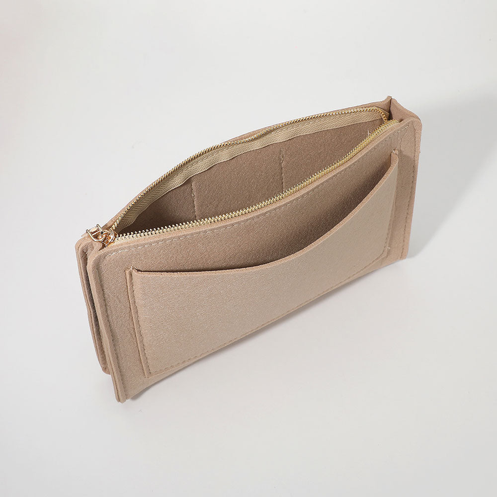 Madeline Love Beige Multi Pocket Handbag Organizer Insert - Bags & Wallets - extra