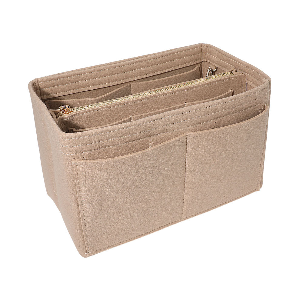 Madeline Love Beige Multi Pocket Handbag Organizer Insert - Bags & Wallets - extra