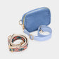 Madeline Love Denim Interchangeable Strap Denim Sling Bag / Fanny Pack / Belt Bag - Bags & Wallets