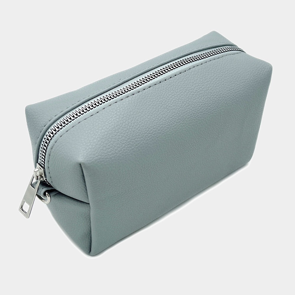 Madeline Love Gray Solid Pouch Bag - Bags & Wallets