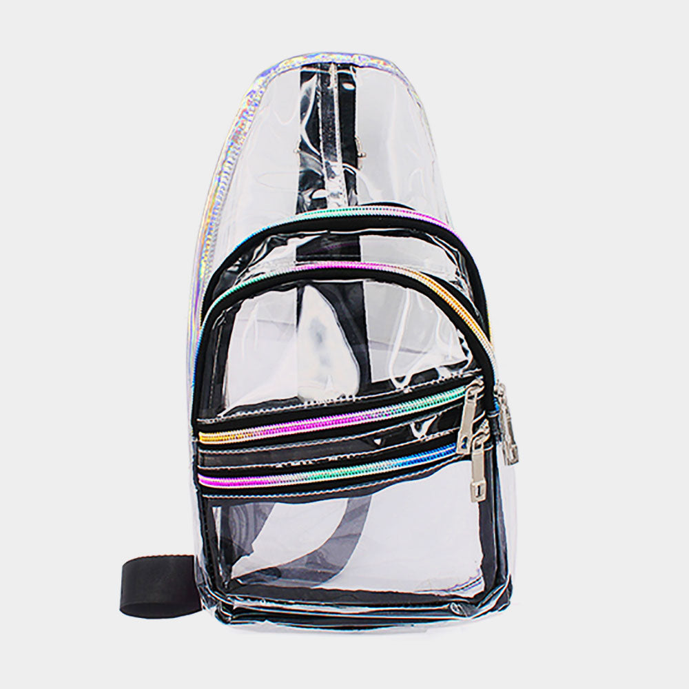Madeline Love Clear Clear Transparent Sling Bag - Bags & Wallets