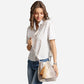 Madeline Love Beige Boho Tassel Bucket Shoulder Bag / Crossbody Bag - Bags & Wallets - desc
