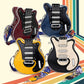 Madeline Love Black Electronic Guitar Shaped Crossbody Bag - Bags & Wallets - desc