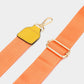 Madeline Love Orange Quilted Solid Round Crossbody Bag - Bags & Wallets - extra