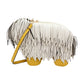 Madeline Love White Faux Leather Fringe Dog Crossbody Handbag - Bags & Wallets - extra