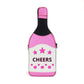 Madeline Love Pink CHEERS Message Bottle Shaped Crossbody Bag - Bags & Wallets - desc