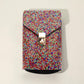 Madeline Love Light, Multi Bling Studded Rectangle Flap Crossbody Cellphone Bag - Bags & Wallets