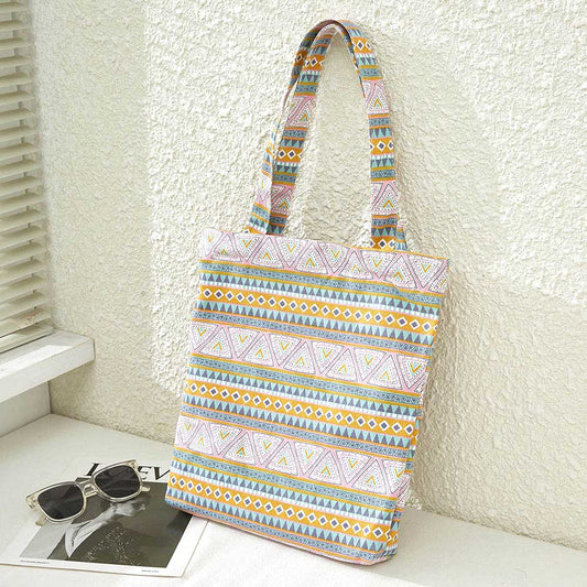 Madeline Love Multi Aztec Patterned Eco Shoulder Bag - Bags & Wallets