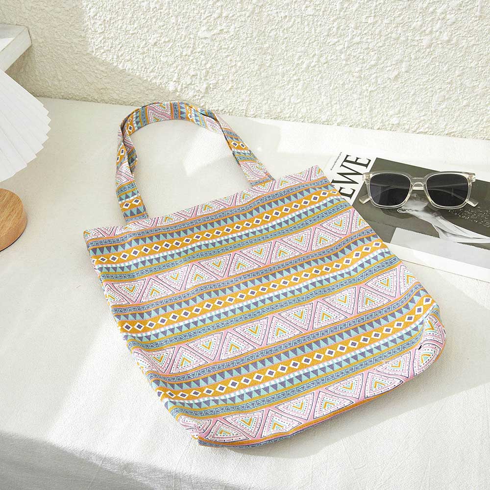 Madeline Love Multi Aztec Patterned Eco Shoulder Bag - Bags & Wallets - desc