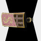 Madeline Love Pink Bling Dollar Sign Chocolate Fanny Pack / Belt / Crossbody Bag - Bags & Wallets