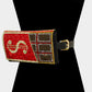 Madeline Love Red Bling Dollar Sign Chocolate Fanny Pack / Belt / Crossbody Bag - Bags & Wallets