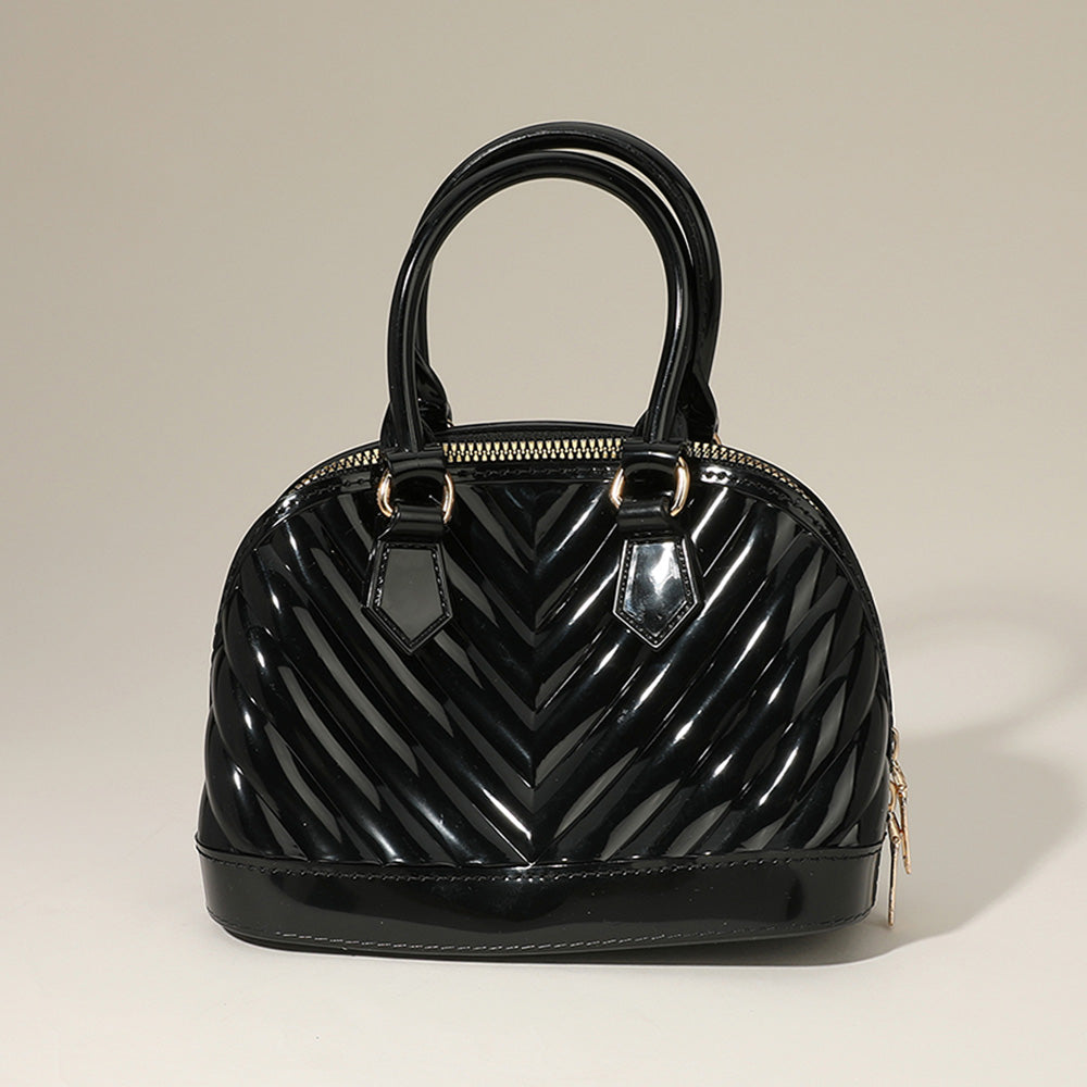 Madeline Love Black Mini Jelly Tote Bag - Bags & Wallets