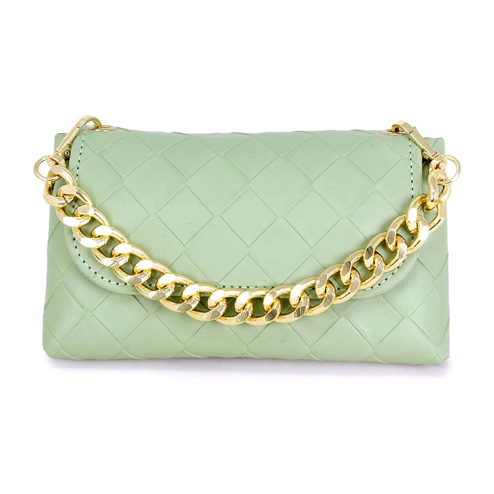 Madeline Love Mint Solid Color Cassette Fanny Pack / Belt / Tote Bag - Bags & Wallets - extra