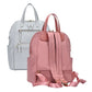 Madeline Love Pink Solid Trolley Sleeve Backpack Bag - Bags & Wallets - extra