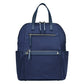 Madeline Love Navy Solid Trolley Sleeve Backpack Bag - Bags & Wallets - desc