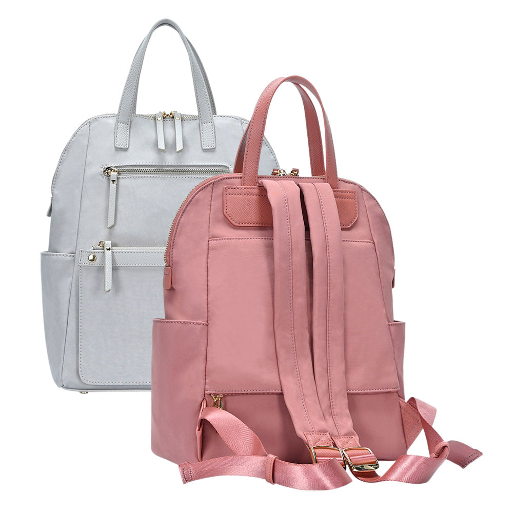 Madeline Love Navy Solid Trolley Sleeve Backpack Bag - Bags & Wallets - extra