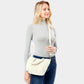 Madeline Love Ivory Wide Wale Corduroy Tote / Crossbody Bag - Bags & Wallets