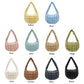 Madeline Love Beige Faux Leather Quilted Puffer Shoulder Cloud Bag - Bags & Wallets - extra