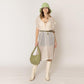 Madeline Love Green Faux Leather Quilted Puffer Shoulder Cloud Bag - Bags & Wallets - desc
