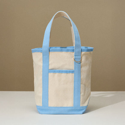 Madeline Love Light Blue Small Multi Purpose Canvas Tote Bag - Bags & Wallets