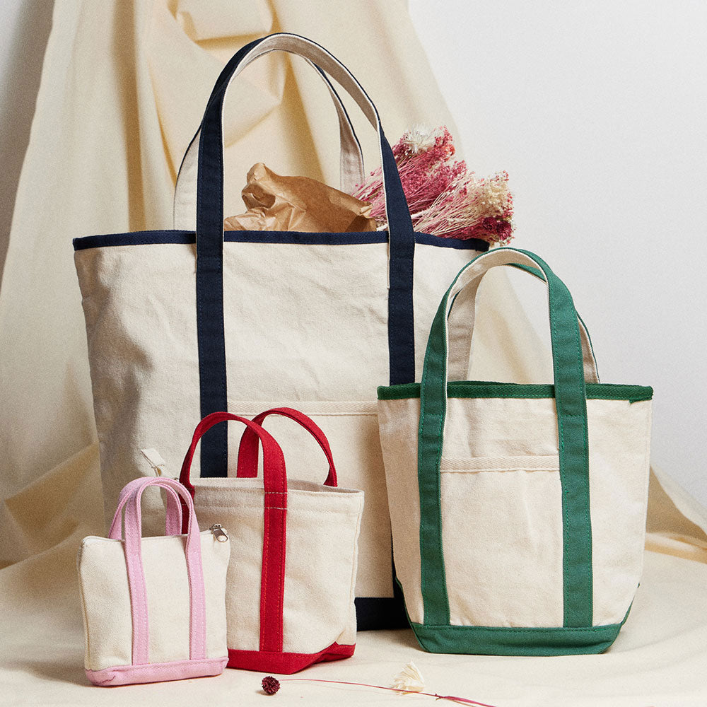 Madeline Love Light Blue Small Multi Purpose Canvas Tote Bag - Bags & Wallets - extra