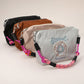 Madeline Love Beige Sweet Message Donut Embroidered Shoulder Bag - Bags & Wallets - extra