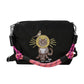 Madeline Love Black Cat Character Embroidered Shoulder Bag - Bags & Wallets - desc