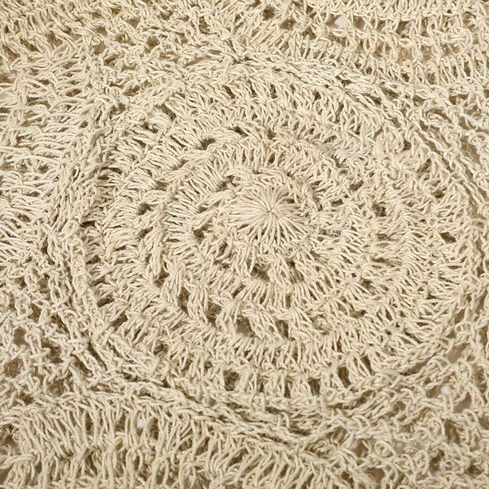 Madeline Love Ivory Crochet Pearl Bead Cluster Charm Tote Bags - Bags & Wallets - extra
