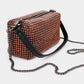 Madeline Love Pink Round Stone Embellished Tote / Crossbody Bag - Bags & Wallets - extra