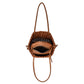 Madeline Love Camel 2 in 1 Hand Woven Tote Bag / Crossbody Bag - Bags & Wallets - extra