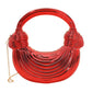 Madeline Love Red Hard Shell Metallic Sculpted Loop Top Handle Handbag - Bags & Wallets - desc