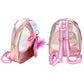 Madeline Love Multi HOT FOCUS - Faux Fur Rainbow Cloud Stylish Beauty Mini Backpack - Bags & Wallets - extra