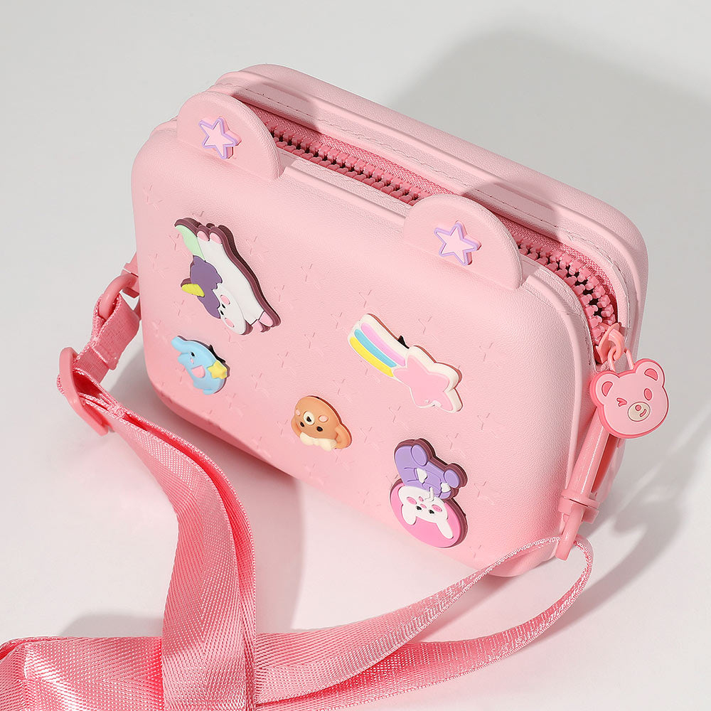 Madeline Love Pink HOT FOCUS - Kids Fun Charm Crossbody Bag - Bags & Wallets - extra
