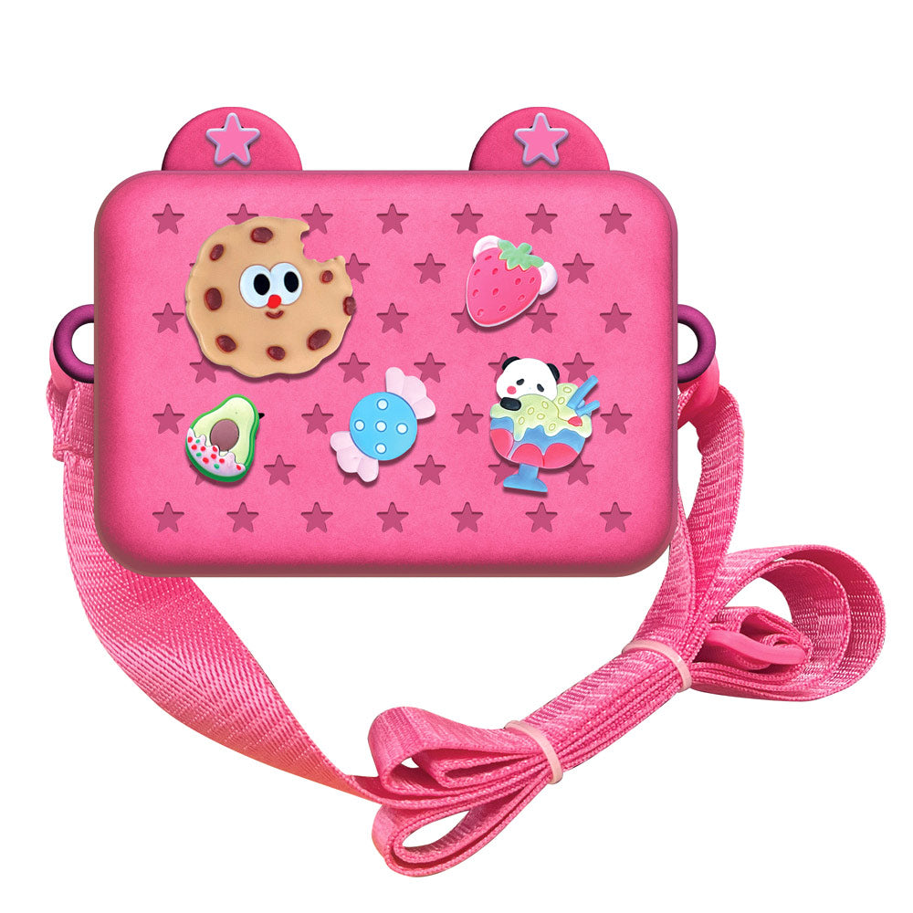 Madeline Love Fuchsia HOT FOCUS - Kids Fun Charm Crossbody Bag - Bags & Wallets - extra