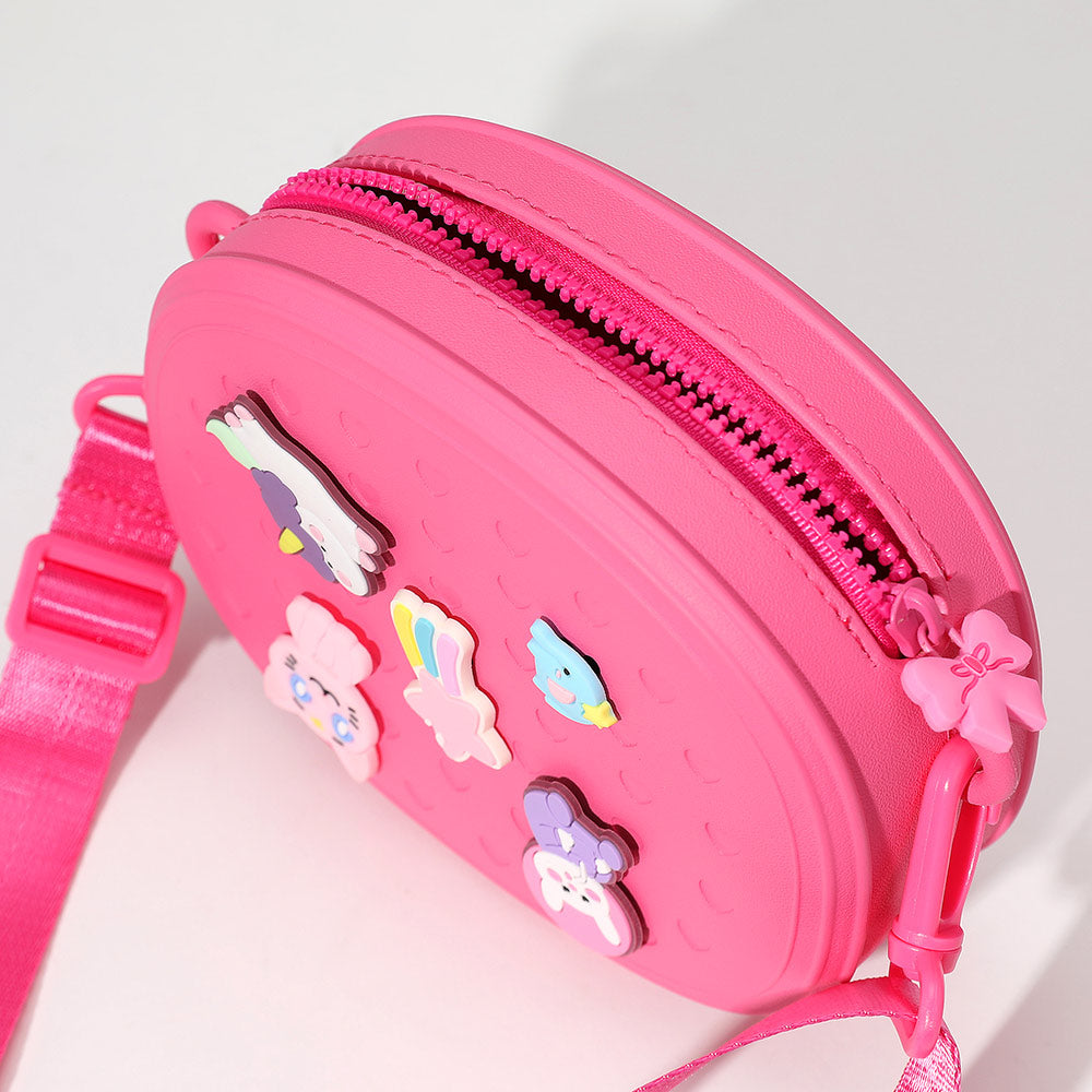 Madeline Love Fuchsia HOT FOCUS - Kids Charm Fashion Crossbody Bag - Bags & Wallets - extra