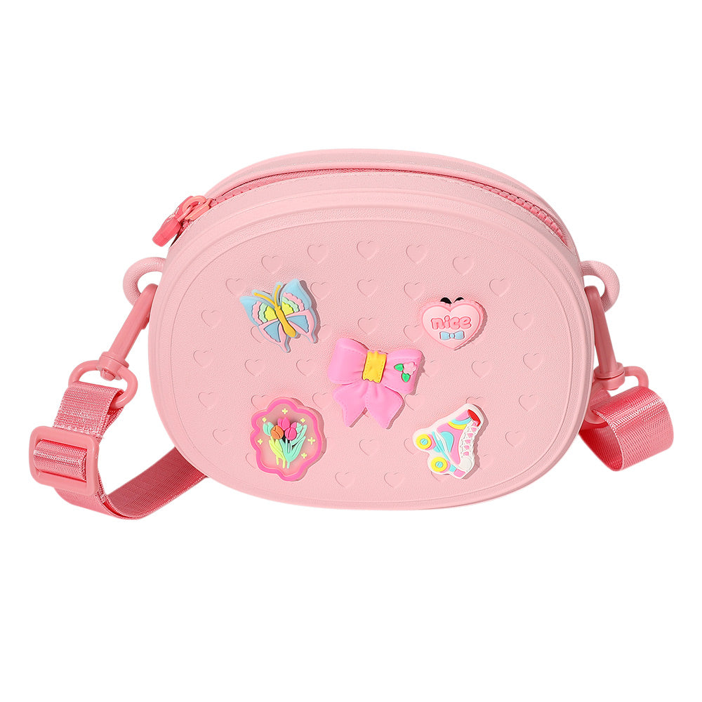 Madeline Love Pink HOT FOCUS - Kids Charm Fashion Crossbody Bag - Bags & Wallets - extra