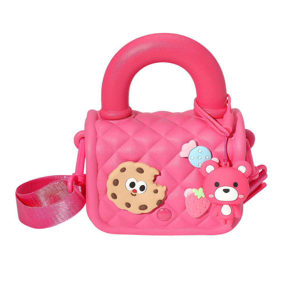 Madeline Love Fuchsia HOT FOCUS - Kids Tiny Mini Charm Crossbody Handbag - Bags & Wallets - extra