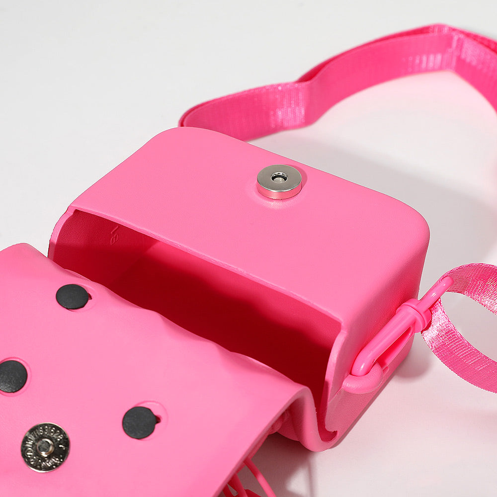 Madeline Love Fuchsia HOT FOCUS - Kids Tiny Mini Charm Crossbody Handbag - Bags & Wallets - extra