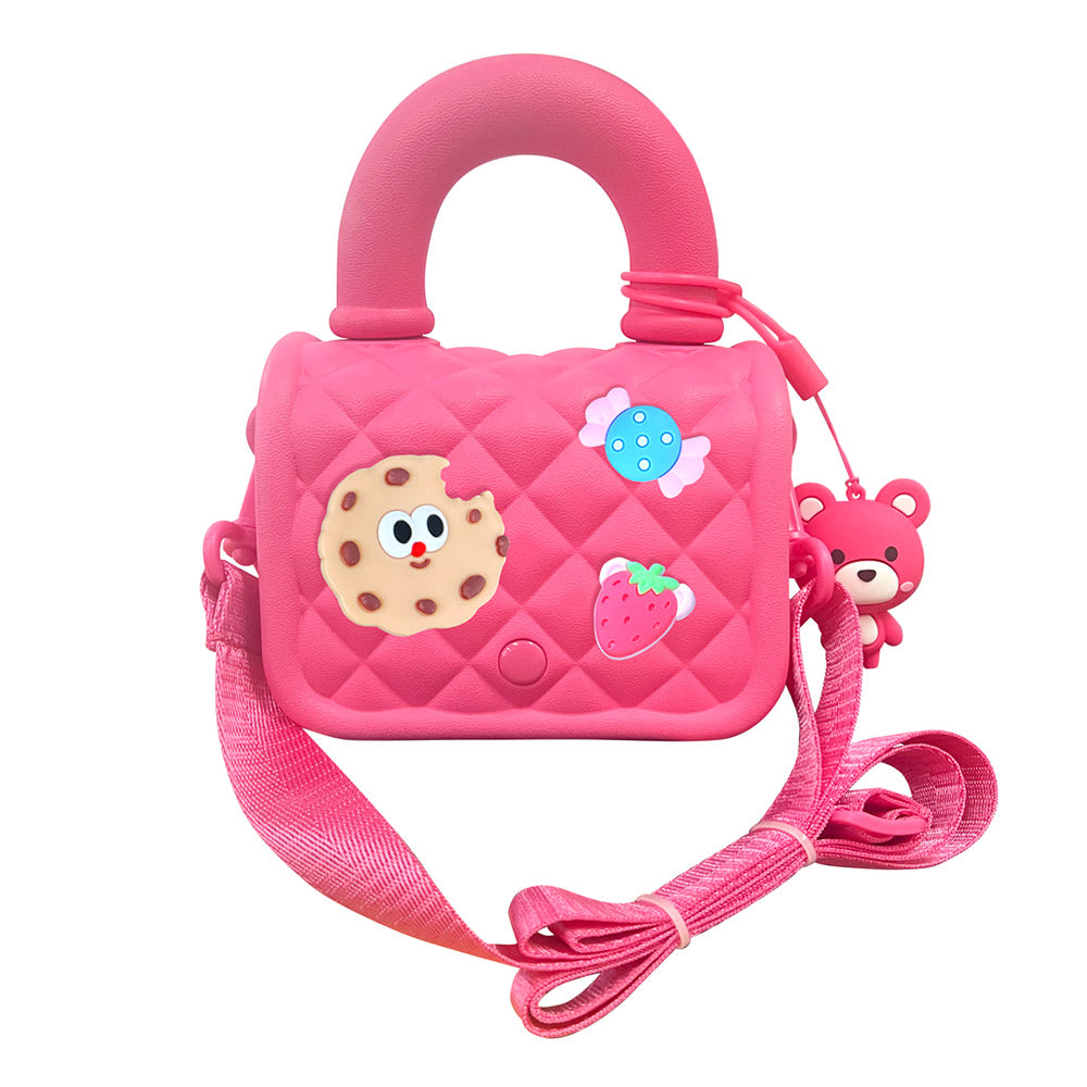 Madeline Love Fuchsia HOT FOCUS - Kids Tiny Mini Charm Crossbody Handbag - Bags & Wallets - extra