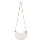 Madeline Love White Faux Leather Quilted Chain Strap Crossbody Bag - Bags & Wallets - desc