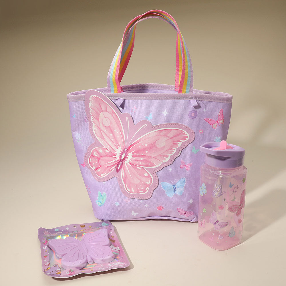 Madeline Love Purple 3PCS - HOT FOCUS Kids Strawberry Lunch Essentials