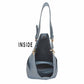Madeline Love Olive Green Vegan Leather Shoulder and Pouch Bag - Bags & Wallets - extra