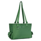 Madeline Love Green Multi Pocket Utility Shoulder Tote Bag - Bags & Wallets - extra