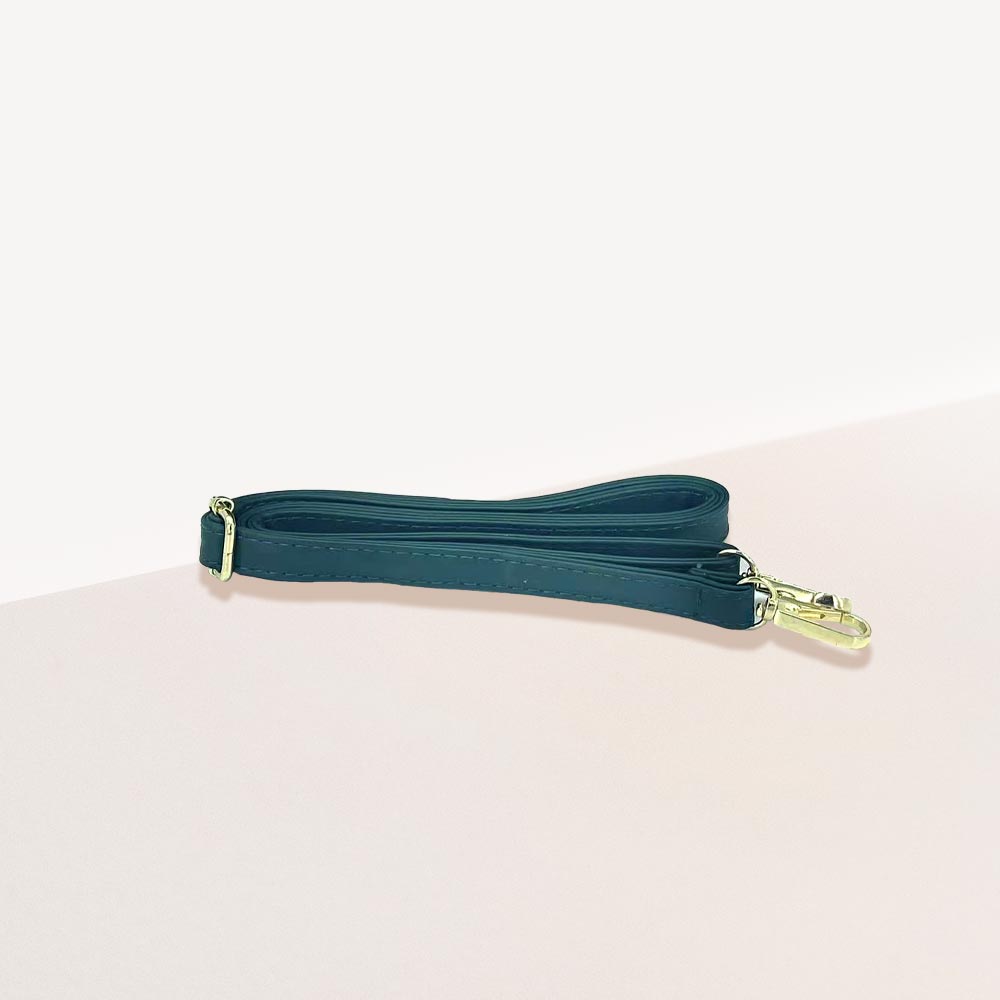 Madeline Love Green Chunky Metal Trim Accented Faux Leather Top Handle Crossbody Bag - Bags & Wallets - desc