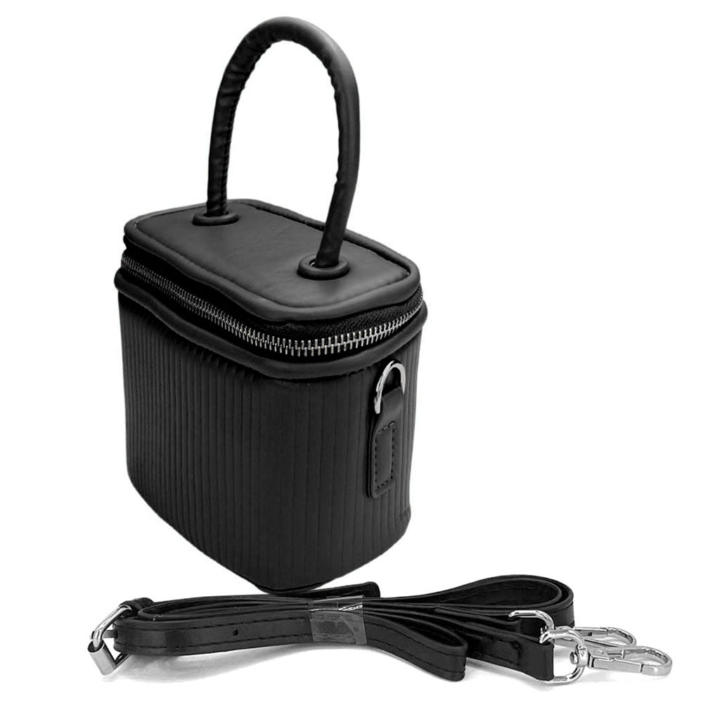Madeline Love Black Solid Tote Bag - Bags & Wallets - desc