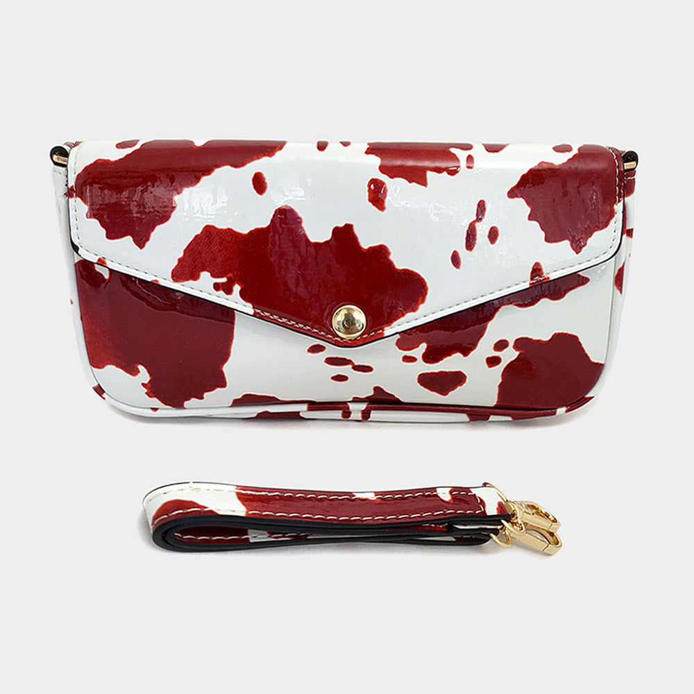 Madeline Love Red Animal Patterned Shoulder Bag - Bags & Wallets