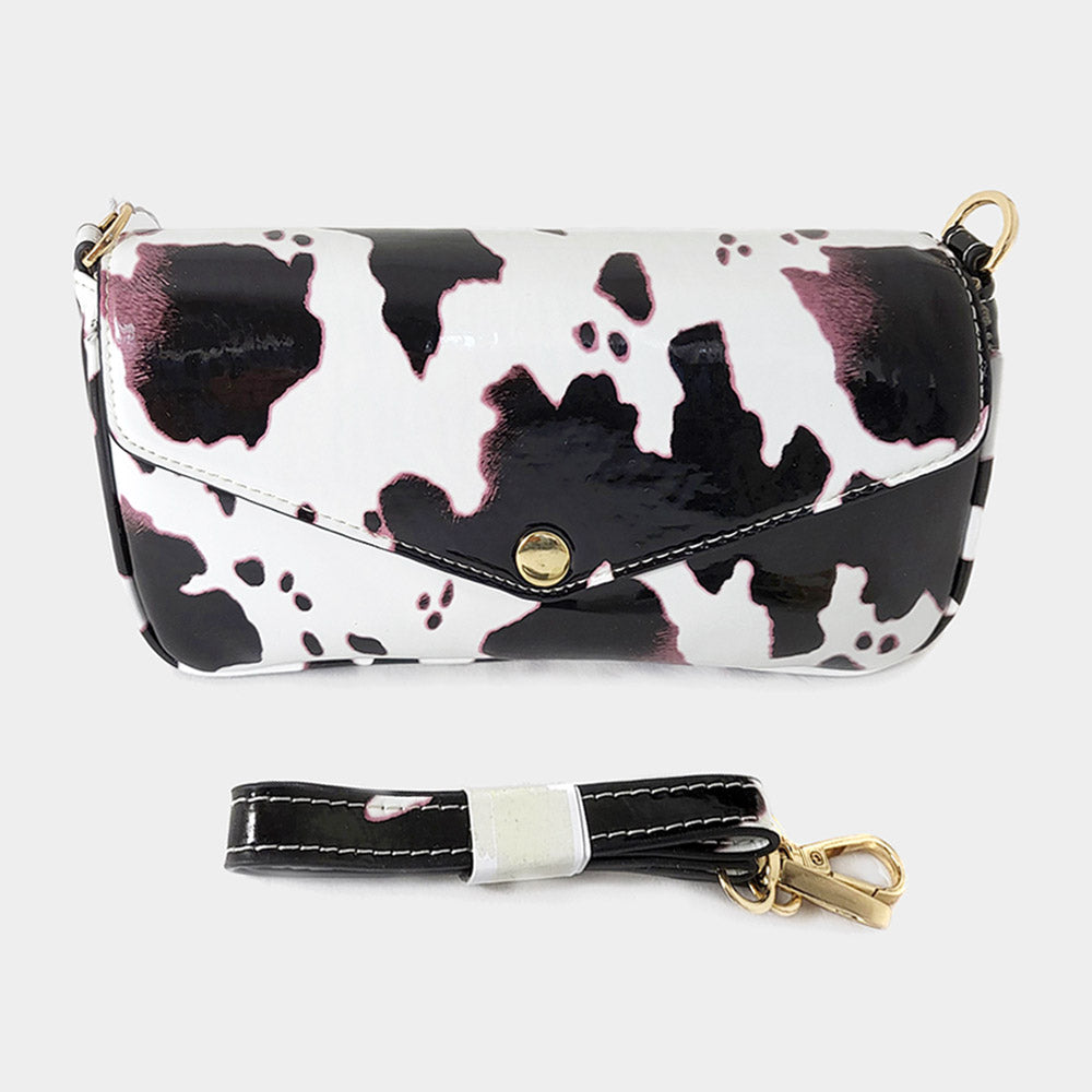 Madeline Love White Animal Patterned Shoulder Bag - Bags & Wallets