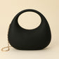Madeline Love Black Matte Acrylic Crescent Handbag - Bags & Wallets